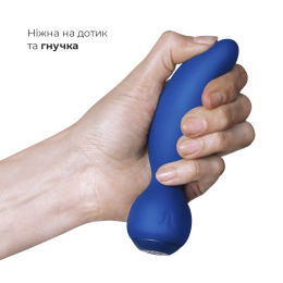 Анальна вібропробка Adrien Lastic Little Rocket макс. діаметр 3,5 см, soft-touch - - фото №3