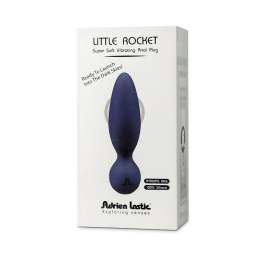 Анальна вібропробка Adrien Lastic Little Rocket макс. діаметр 3,5 см, soft-touch - - фото №5
