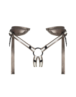 Трусики для страпону Strap-On-Me Leatherette Harness DESIROUS - - фото №3