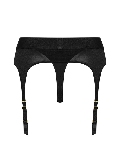 Труси для страпону з підв'язками для панчох Strap-On-Me REBEL HARNESS - XL - фото №4