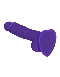 Реалістичний фалоімітатор Strap-On-Me SOFT REALISTIC DILDO Violet - Size S - - фото №2