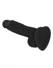 Реалістичний фалоімітатор Strap-On-Me SOFT REALISTIC DILDO Black - Size M - фото №2