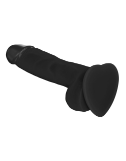 Реалістичний фалоімітатор Strap-On-Me SOFT REALISTIC DILDO Black - Size L - - фото №3