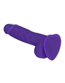 Реалістичний фалоімітатор Strap-On-Me SOFT REALISTIC DILDO Violet - Size XL - - фото №2