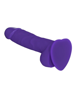 Реалістичний фалоімітатор Strap-On-Me SOFT REALISTIC DILDO Violet - Size L - - фото №2