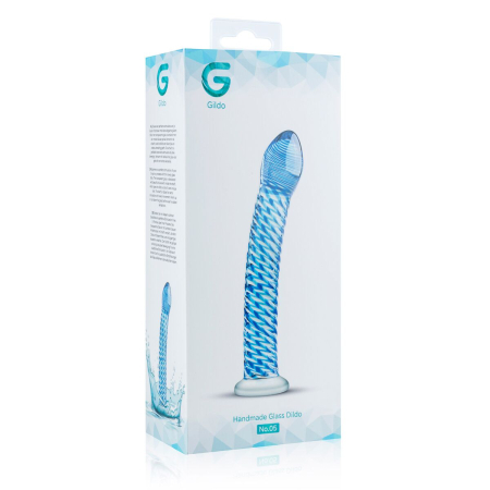 Скляний дилдо Gildo Glass Dildo No. 5 - фото №6