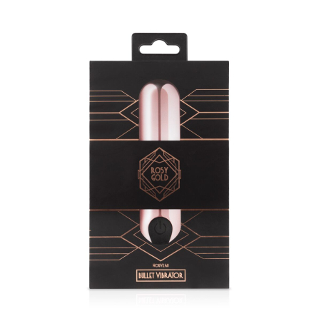 Віброкуля Rosy Gold — Nouveau Bullet Vibrator, перезаряджається - фото №5