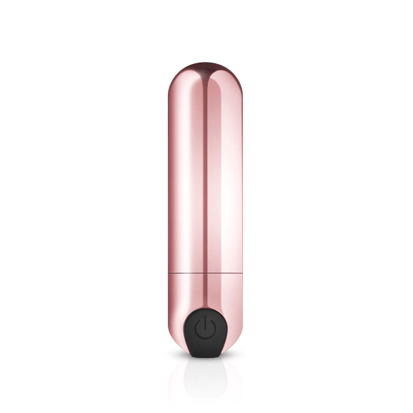Віброкуля Rosy Gold — Nouveau Bullet Vibrator, перезаряджається - фото