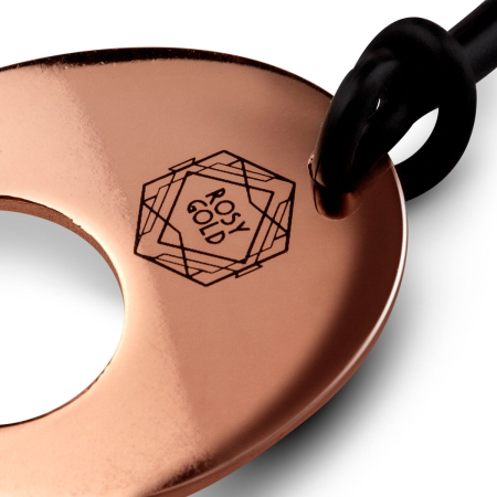 Металеві вагінальні кульки Rosy Gold - Nouveau Kegel Balls, маса 376 г, діаметр 2,8 см - фото №3