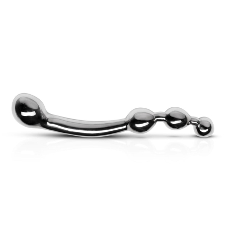 Анально-вагінальний стимулятор Sinner Gear Unbendable – Multi-Stim Pleasure Wand Metal Anal Dildo - фото №4