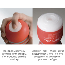 Мастурбатор Tenga Deep Throat Cup Cool Edition з охолоджувальним лубрикантом (глибоке горло) - - фото №4
