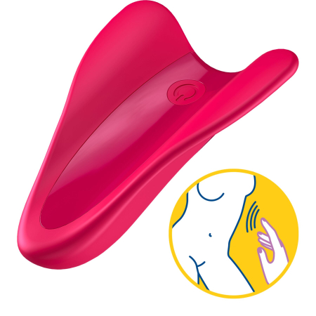 Вібратор на палець Satisfyer High Fly Red - фото №5