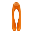 Вібратор на палець Satisfyer Candy Cane Orange - фото №1