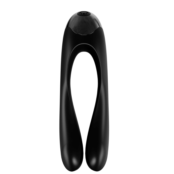 Вібратор на палець Satisfyer Candy Cane Black - фото