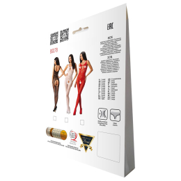 Бодістокінг з доступом до інтимних місць Passion BS078 white - - фото №5