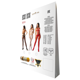 Еротичний бодістокінг Passion BS084 black - - фото №10