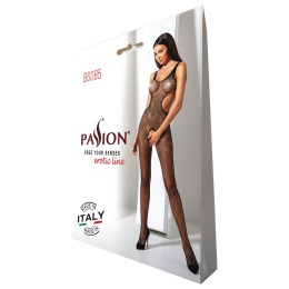 Еротичний бодістокінг з малюнком Passion BS085 black - №9