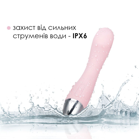 Вібратор для точки G з інтелектуальним режимом Svakom Amy Pale Pink - фото №5
