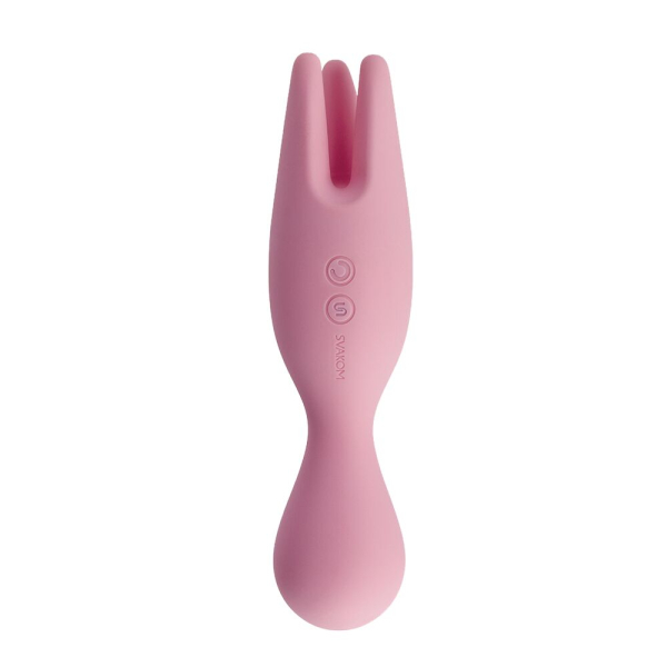 Подвійний вібратор для чутливих зон Svakom Nymph Pale Pink 