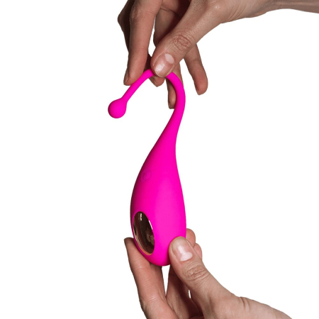 Смарт-віброяйце Adrien Lastic Palpitation Pink з глибокою вібрацією - фото №6