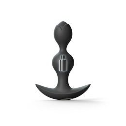 Анальний стимулятор, гнучкий з вібрацією Love To Love TWINNY BUD Black - - фото №2