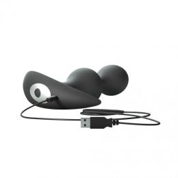 Анальний стимулятор, гнучкий з вібрацією Love To Love TWINNY BUD Black - - фото №3