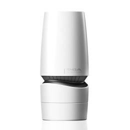 Мастурбатор Tenga - Aero Masturbator Silver, інноваційна технологія всмоктування - фото