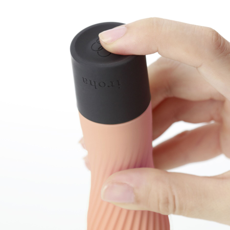 Вібратор IROHA ZEN Hanacha з ніжною ребристою поверхнею - фото №5