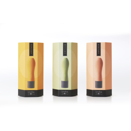 Вібратор IROHA ZEN Hanacha з ніжною ребристою поверхнею - фото №9