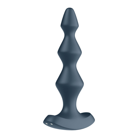 Анальний стимулятор-намистини з двома моторами Satisfyer Lolli-Plug 1 Dark teal - фото №2