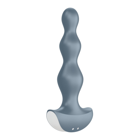 Анальний стимулятор-намистини з двома моторами Satisfyer Lolli-Plug 2 ice blue №2