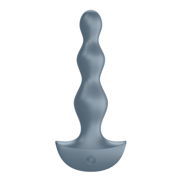 Анальний стимулятор-намистини з двома моторами Satisfyer Lolli-Plug 2 ice blue 