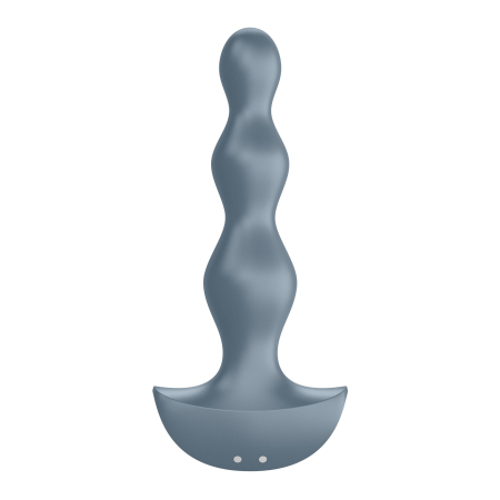Анальний стимулятор-намистини з двома моторами Satisfyer Lolli-Plug 2 ice blue №5