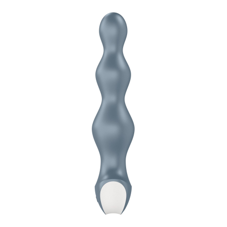 Анальний стимулятор-намистини з двома моторами Satisfyer Lolli-Plug 2 ice blue №3