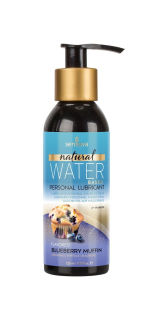 Змазка на водній основі Sensuva Natural Water-Based Blueberry Muffin 125мл без гліцерину і парабенів - фото