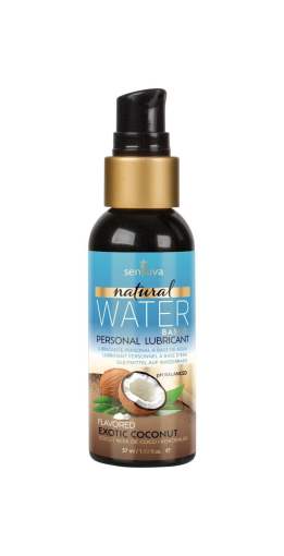 Змазка на водній основі Sensuva Natural Water-Based Exotic Coconut (57мл) без гліцерину та парабенів - фото