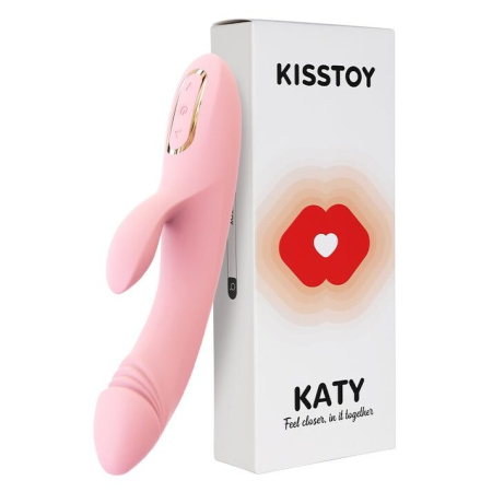 Вібратор-кролик з підігрівом KISSTOY Katy №3