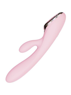 Вібратор-кролик з голівкою KISTOY A-King, що надувається, LED-екран - №3