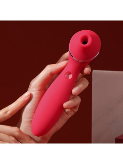 Вакуумний вібратор KISTOY Polly Plus Red - - фото №5