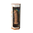 Фалоімітатор SilexD Robby Caramel (MODEL 2 size 6in), двошаровий, силікон + Silexpan, діаметр 3,5см - фото №9