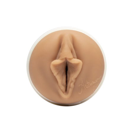 Мастурбатор Fleshlight Girls: Autumn Falls - Cream, зі зліпка вагіни, дуже ніжний - фото №3