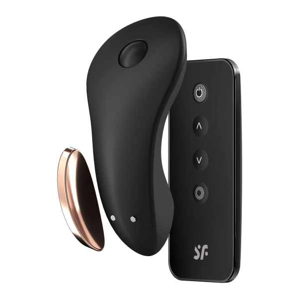 Смарт-вібратор у трусики Satisfyer Little Secret з пультом ДК - фото