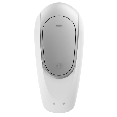 Смартвібратор для пар Satisfyer Double Fun (White) з пультом ДК №3