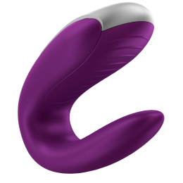 Смарт-вібратор для пар Satisfyer Double Fun (Violet) з пультом ДК - №2