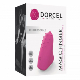 Вібратор на палець Dorcel MAGIC FINGER Rose перезаряджуваний, 3 режими роботи - - фото №6