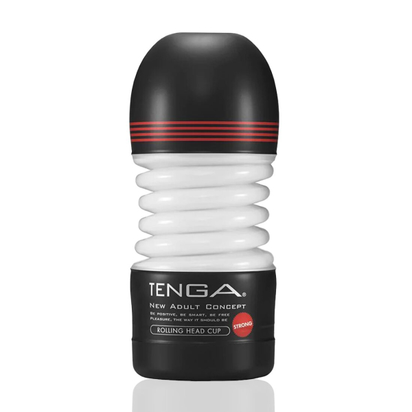 Мастурбатор Tenga Rolling Head Cup Strong з інтенсивною стимуляцією головки - фото