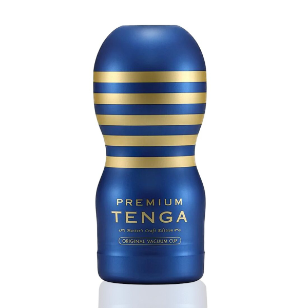 Мастурбатор Tenga Premium Original Vacuum Cup (глибоке горло) з вакуумною стимуляцією - фото