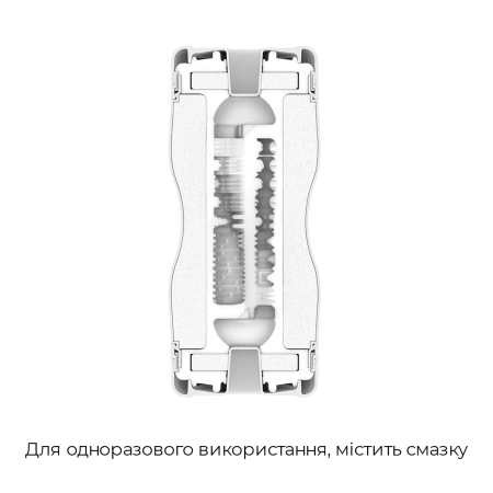 Мастурбатор Tenga Premium Dual Sensation Cup, двосторонній, з двома незалежними каналами - фото №6
