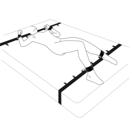 Розтяжка на ліжко Art of Sex – BDSM Stretching Love - - фото №2