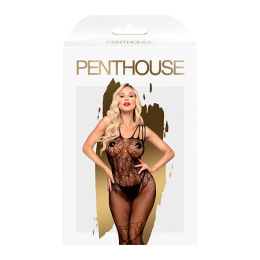 Бодістокінг з доступом до попки Penthouse - Dirty mind black XL - - фото №3